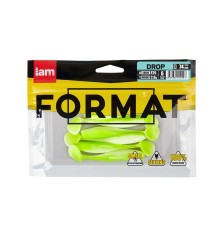 Силиконовая приманка FORMAT DROP  74mm (6шт.) цвет F29