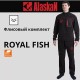 Костюм флисовый Alaskan Royal Fish цв. черный M (48-50)