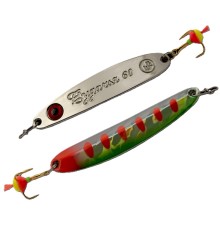 Блесна вертикальная ECOPRO Судачья с глазом, 50мм, 6г, BIL зол.кр.