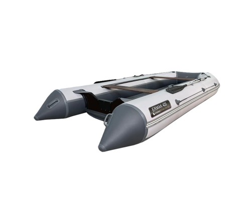 Лодка BIG BOAT ЕРМАК 420 НДНД Бело-Серая