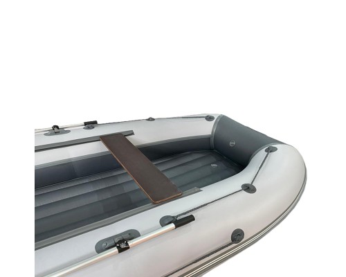 Лодка BIG BOAT ЕРМАК 420 НДНД Бело-Серая