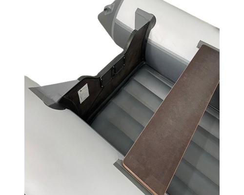 Лодка BIG BOAT ЕРМАК 420 НДНД Бело-Серая