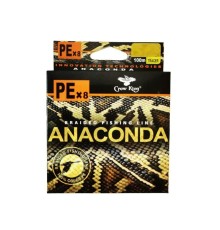 Мононить Crow King Anaconda PE 100м толщина 0.50мм