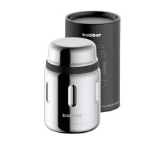 Термос для еды, вакуумный, бытовой, тм "bobber". Объем 0.7 литра. Артикул Jerrycan-700 Glossy