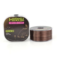 Леска Hirisi Nylon Line 350м 0,30мм 12Lb 5,4кг Коричневая