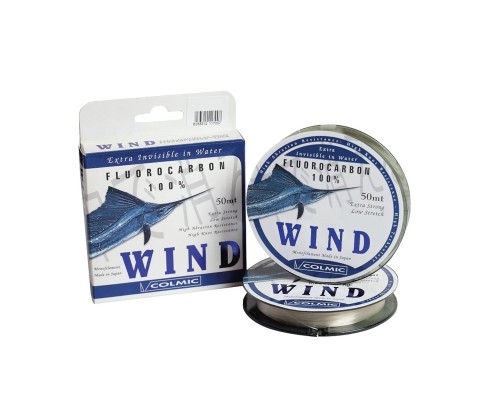 Леска COLMIC WIND 50mt-0,28mm флюорокарбон (КUREHA)-6,7кг Астана