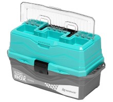 Ящик рыболова Tackle Box Nisus трехполочный бирюзовый (N-TB-3-Т)