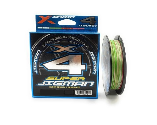 Шнур YGK X-Braid Super Jigman X4 200m #0.6-12lb Астана