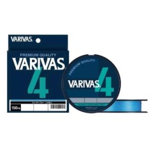 Шнур VARIVAS LINES PEx4 150м #1/18lb (цвет Голубой)