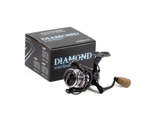 Катушка безынерционная Namazu Pro Diamond Carbon DC2500  8+1 подш. метал. шпуля Астана