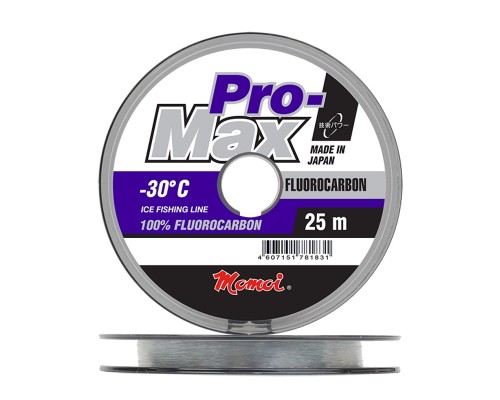 Леска Pro-Max Fluorocarbon 0,13мм 1,9кг 25м прозр.