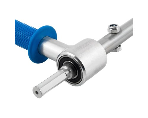 Адаптер удлиненный "ЯМАН" под шуруповерт, d-20 мм, для ледобуров ТОНАР, нерж.