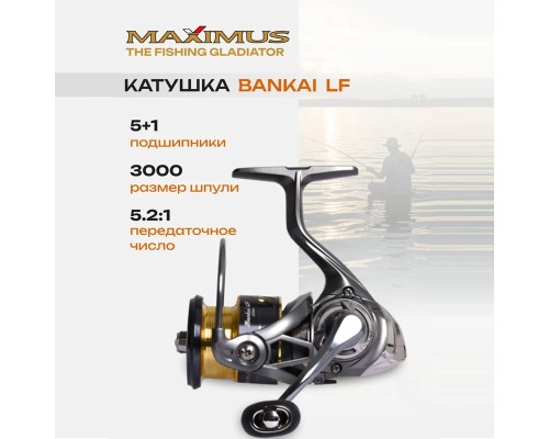 Катушка безынерционная Maximus Bankai LF 3000 (5+1 подш.)