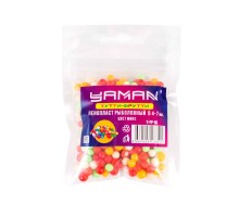 Пенопласт рыболовный Yaman Тутти-фрутти, d 4-7 мм, цв. микс (уп. 250 шт)