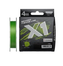 Шнур Favorite X1 PE 4x 150m (light green) #2.0/0.24mm 13.8kg/30lb