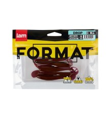 Силиконовая приманка FORMAT DROP  74mm (6шт.) цвет F21