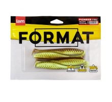 Силиконовая приманка FORMAT PIONEER 125mm (4шт.) цвет F14
