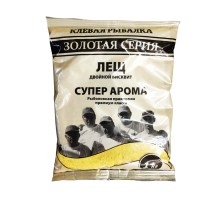 Прикормка Клёвая Рыбалка Золотая Серия 1кг Лещ Двойной Бисквит