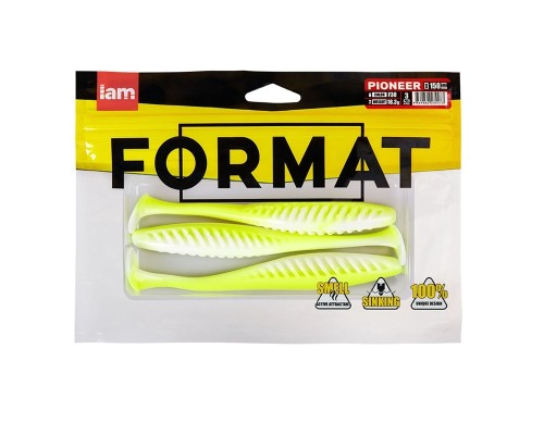 Силиконовая приманка FORMAT PIONEER 150mm (3шт.) цвет F30