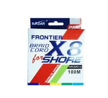 Мононить Radar Frontier X8 100м толщина 0.12мм 8,8кг