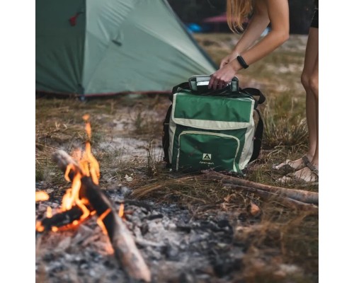 Сумка-холодильник, классическая, тм "Арктика", 20 л, арт.3000-20, болотная