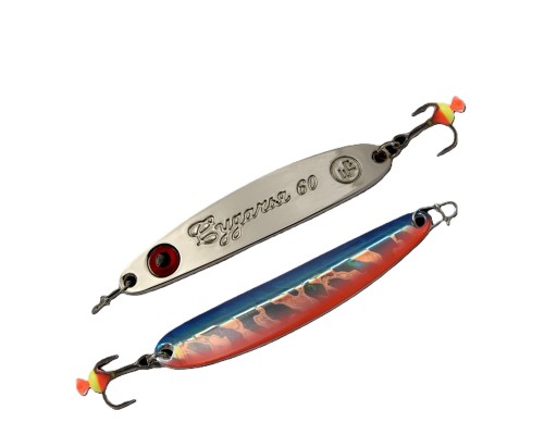 Блесна вертикальная ECOPRO Судачья с глазом, 50мм, 6г, BRS