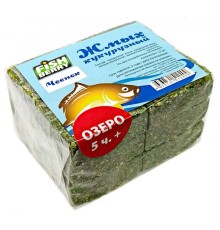 Жмых кукурузный Макуха FISHBERRY Чеснок 12шт Озеро 5 часов+