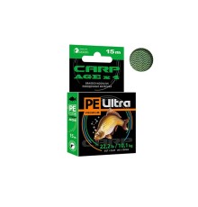 Поводковый материал AQUA CARP AGEx4 Ил/Глина 15m 10,1kg/22,2lb