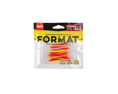 Силиконовая приманка FORMAT PIONEER  50mm (8шт.) цвет F27