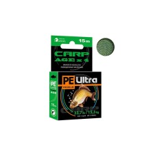 Поводковый материал AQUA CARP AGEx4 Ил/Глина 15m 15,3kg/33,7lb