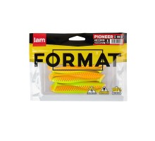 Силиконовая приманка FORMAT PIONEER  88mm (6шт.) цвет F28