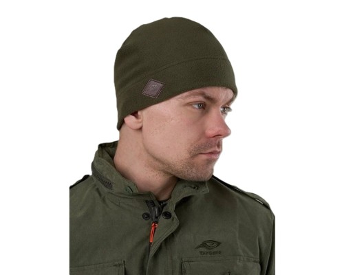 Шапка TAYGERR Комфорт (Флис/Хаки) Весна-Осень (58-60)