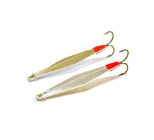 Блесна вертикальная ECOPRO Joker, 70мм, 11г, S/G, Двойник