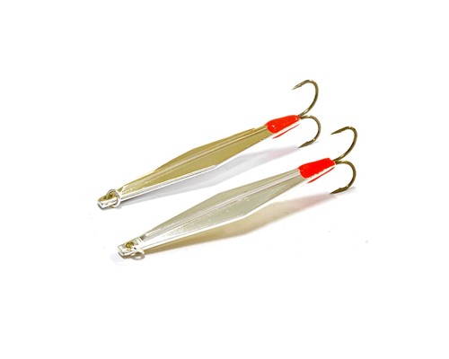 Блесна вертикальная ECOPRO Joker, 70мм, 11г, S/G, Двойник