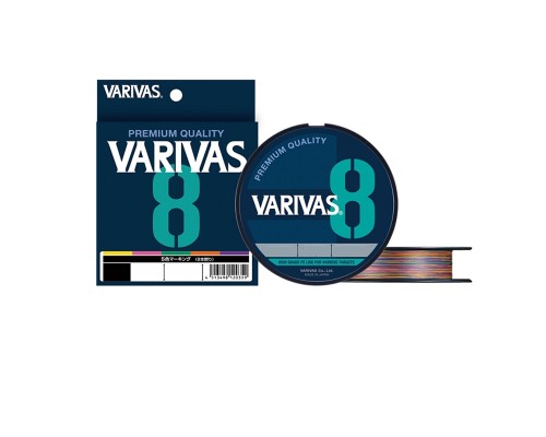 Шнур VARIVAS LINES PEx8 200м #1.5/31lb (цвет Мультиколор)