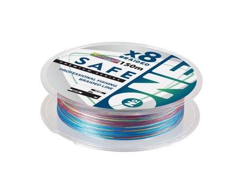 Плетеный шнур №ONE SAFE Х8 150 (multicolor) d0.14