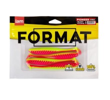 Силиконовая приманка FORMAT PIONEER 125mm (4шт.) цвет F27