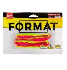 Силиконовая приманка FORMAT PIONEER 125mm (4шт.) цвет F27