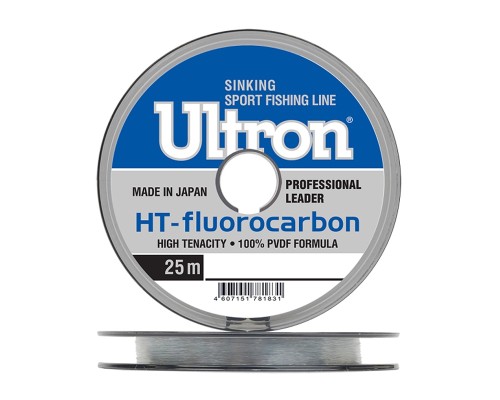 Леска Ultron Fluorocarbon 0,32мм 8.0кг 25м прозр.