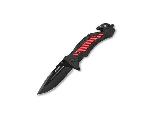 Нож складной туристический Ganzo G628-RD черно-красный