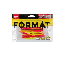 Силиконовая приманка FORMAT PIONEER  88mm (6шт.) цвет F27