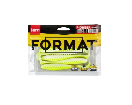 Силиконовая приманка FORMAT PIONEER 100mm (5шт.) цвет F30