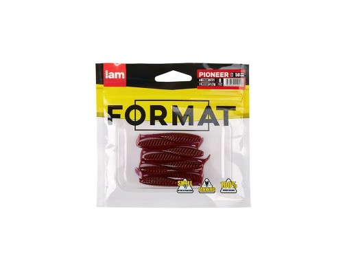 Силиконовая приманка FORMAT PIONEER  50mm (8шт.) цвет F21