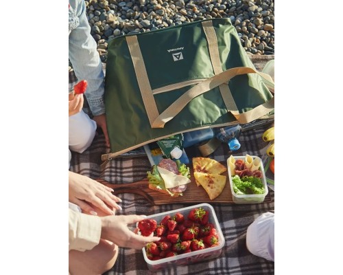 Сумка-холодильник, классическая, тм "Арктика", 20 л, арт.3100-20, болотная