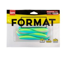 Силиконовая приманка FORMAT PIONEER 125mm (4шт.) цвет F12