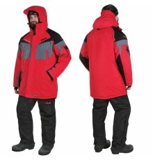 Костюм зимний Alaskan Dakota красный/серый/чёрный р.XXXL