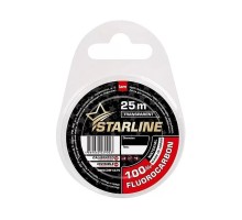 Флюорокарбон STARLINE 100% FLUOROCARBON  25m (transparent) d0.45