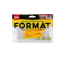 Силиконовая приманка FORMAT PIONEER  74mm (6шт.) цвет F28