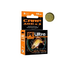Поводковый материал AQUA CARP AGEx4 Галька/Песок 15m 15,3kg/33,7lb