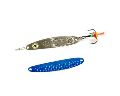 Блесна вертикальная ECOPRO Судачья с глазом, 50мм, 6г, BB/S